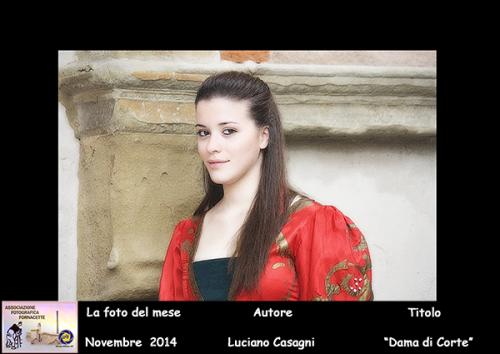 11-Foto-del-Mese-Novembre-2014-Autore-Luciano-Casagni-Titolo-DAMA-DI-CORTE Associazione Fotografica Fornacette (PI)