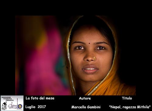 07-Foto-del-Mese-Luglio-2017-Autore-Marcello-Gambini-Titolo-Nepal-ragazza-Mithila Associazione Fotografica Fornacette (PI)
