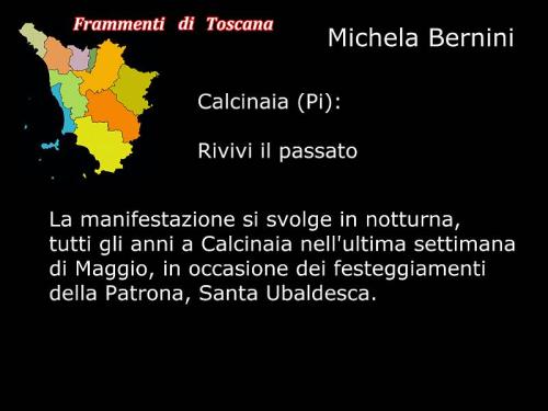 013_Michela_Bernini_Legenda Mostra Collettiva "Frammenti di Toscana"