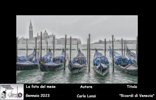 01-Foto-del-Mese-Gennaio-2023-Autore-Carlo-Lonzi-Titolo-Ricordi-di-Venezia Associazione Fotografica Fornacette (PI)
