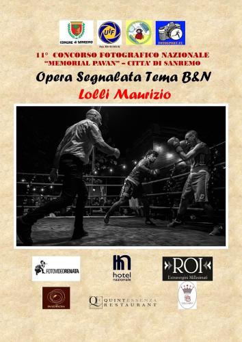 OPERA-SEGNALATA-TEMA-BN-LOLLI-MAURIZIO 11° MEMORIAL ANGELO PAVAN - SANREMO