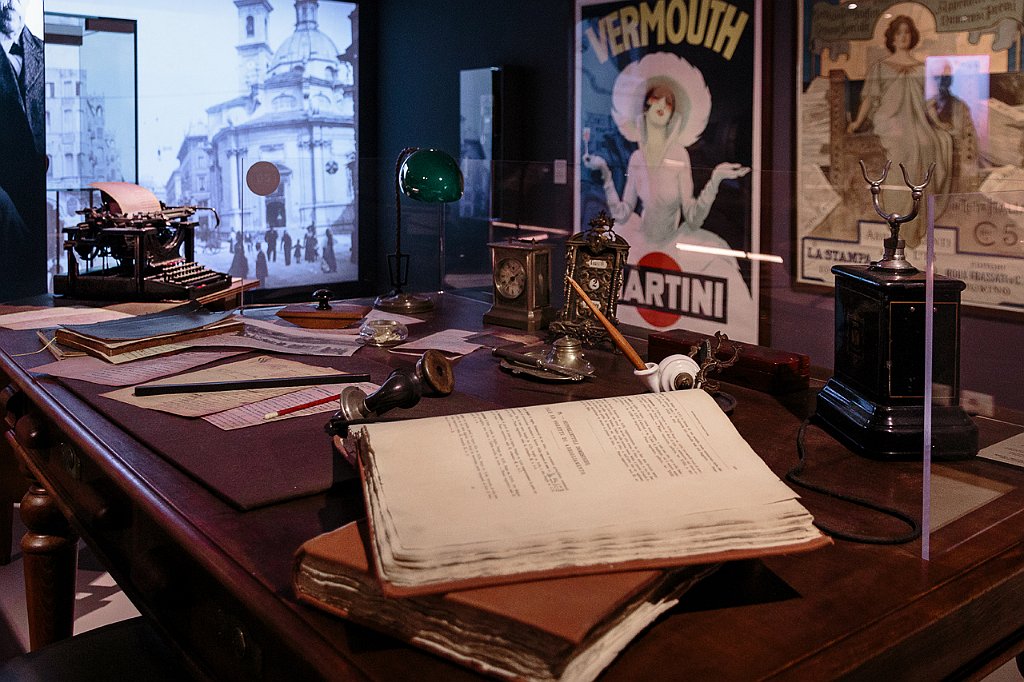 22-MUSEO-EGIZIO-SCRIVANIA-DEL-1°-SOVRAINTENDENTE Giovanni Artale