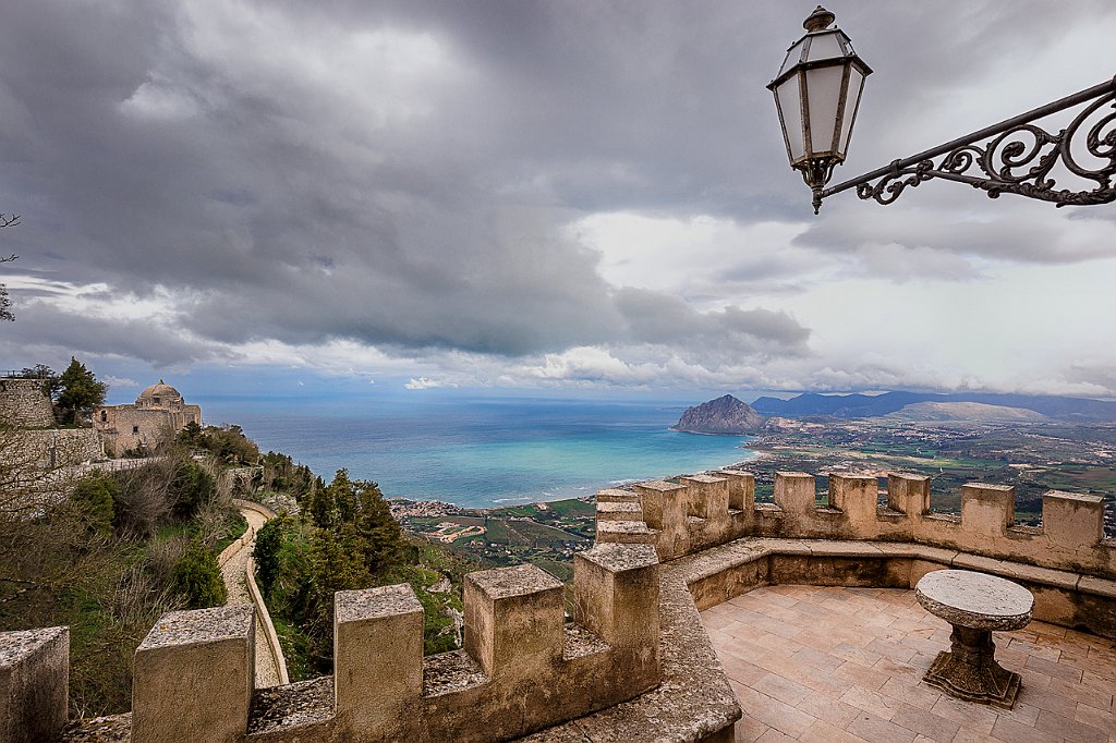 6-ERICE-TP-VISTA-DAL-RETRO-DEL-CASTELLO- Giovanni Artale