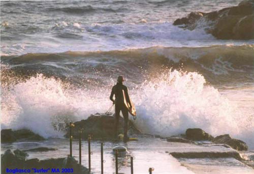bogliasco-surfer Massimiliano Arcari