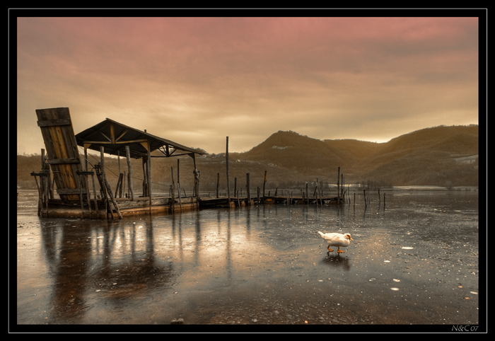 Frozen-lake Nicola Giaretta
