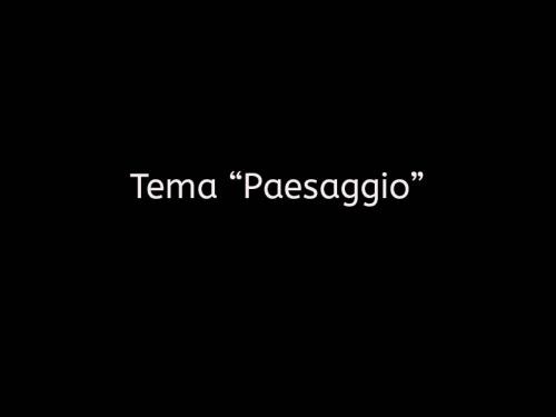 Paesaggio 5° CONCORSO FOTOGRAFICO CITTA' DI SAN GIOVANNI IN FIORE
