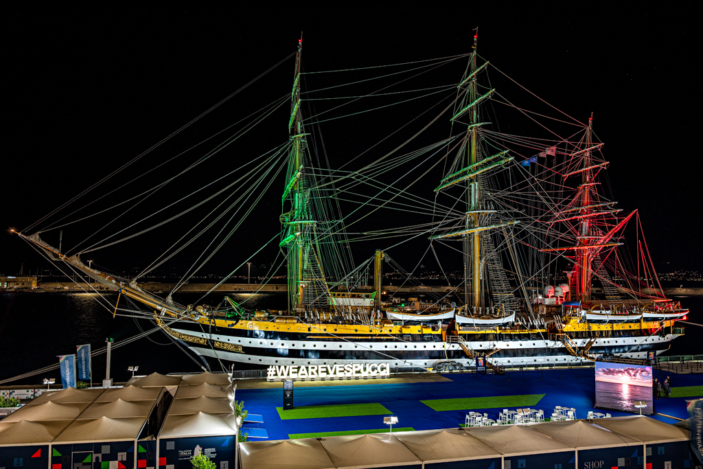 02 Amerigo Vespucci Tour Mediterraneo 2025 di Salvatore Pirino
