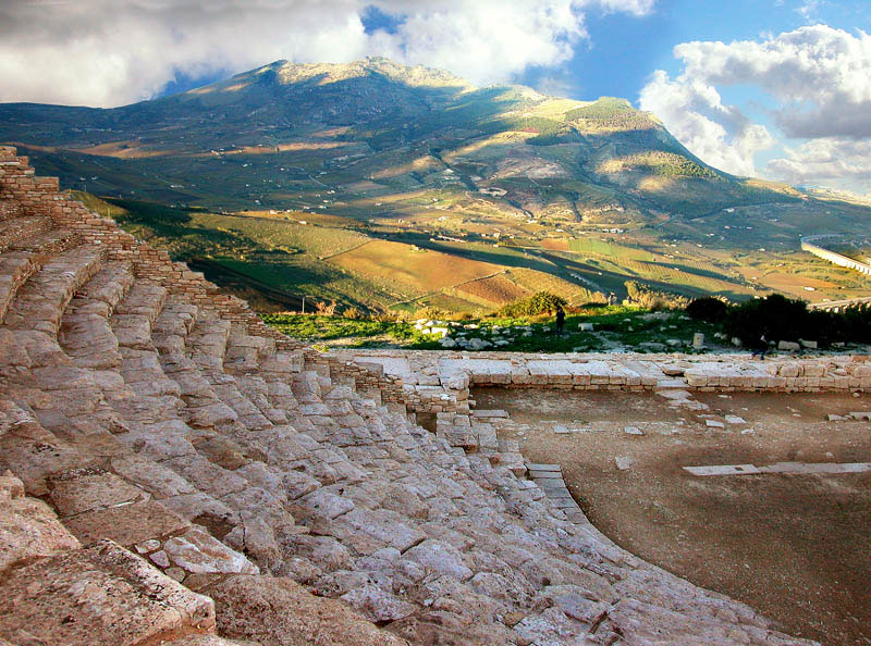 Segesta.-teatro Silvia Marmori
